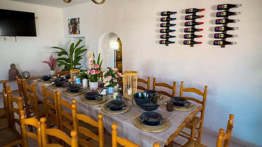 Casa rural para 21 personas, con balcón y piscina en La Manchuela - 4