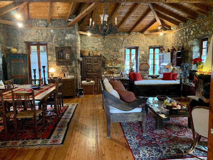 Villa per 10 persone, con Balcone e Terrazza nonché Giardino e Panorama in Delfi