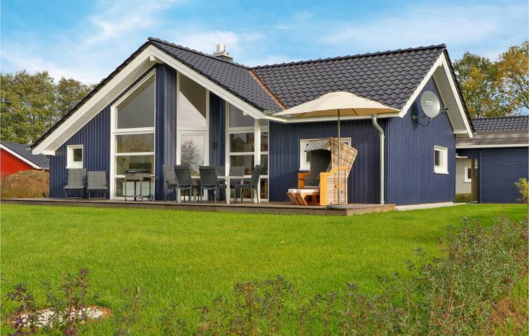 Ferienhaus für 6 Personen, mit Sauna und Terrasse sowie Garten - 1