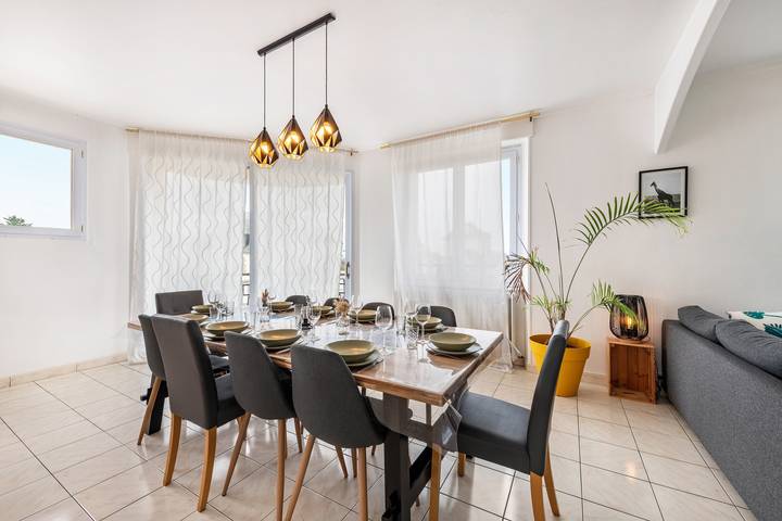 Location de vacances pour 5 personnes, avec balcon, adapté aux familles dans le Finistère