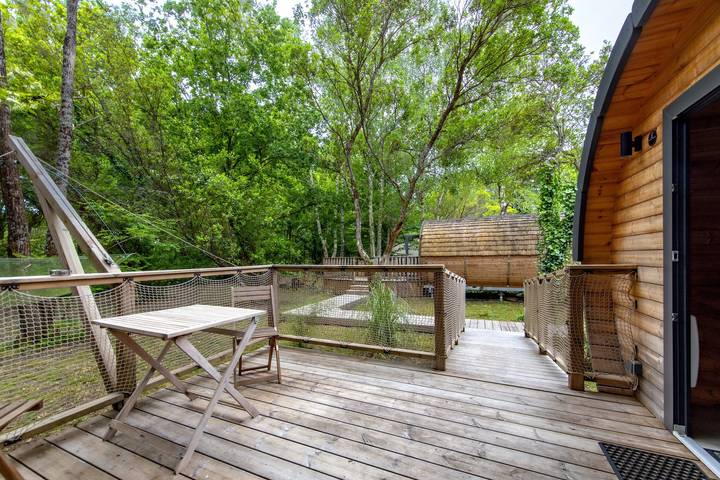 Ôtonneauxstress – Le Pêcheur: Relaxation and Nature in the Médoc, Close to the Ocean in Saint-Vivien-de-Médoc, Lesparre-Médoc Området