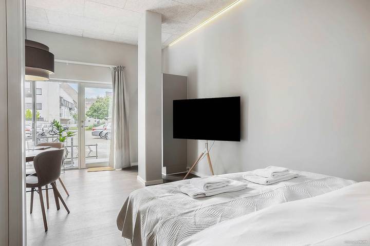 Gîte pour 2 personnes, avec balcon, adapté aux familles à Aarhus - 4
