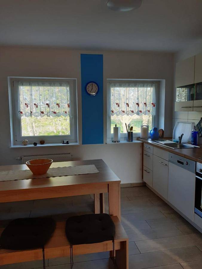 Ferienwohnung für 6 Personen, mit Terrasse und Garten sowie Ausblick in Bargischow
