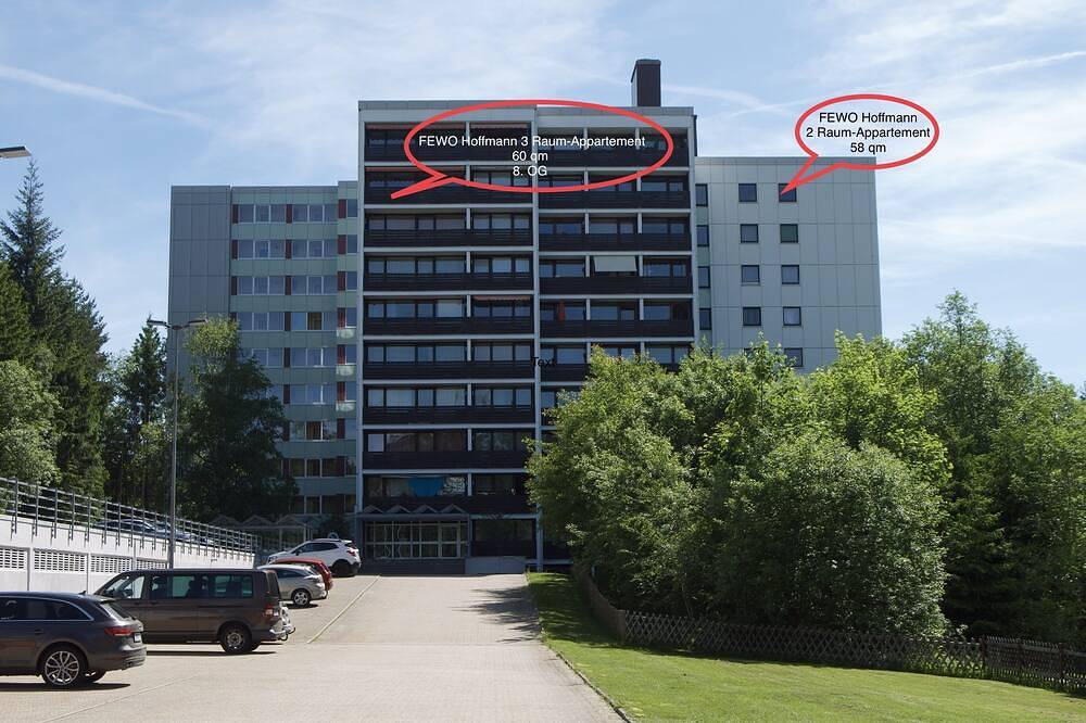Ganze Wohnung, Nord-Schwarzwald 2-Raumappartement Dieter Hoffmann, Freudenstadt-Kniebis 58 qm in Kniebis, Freudenstadt