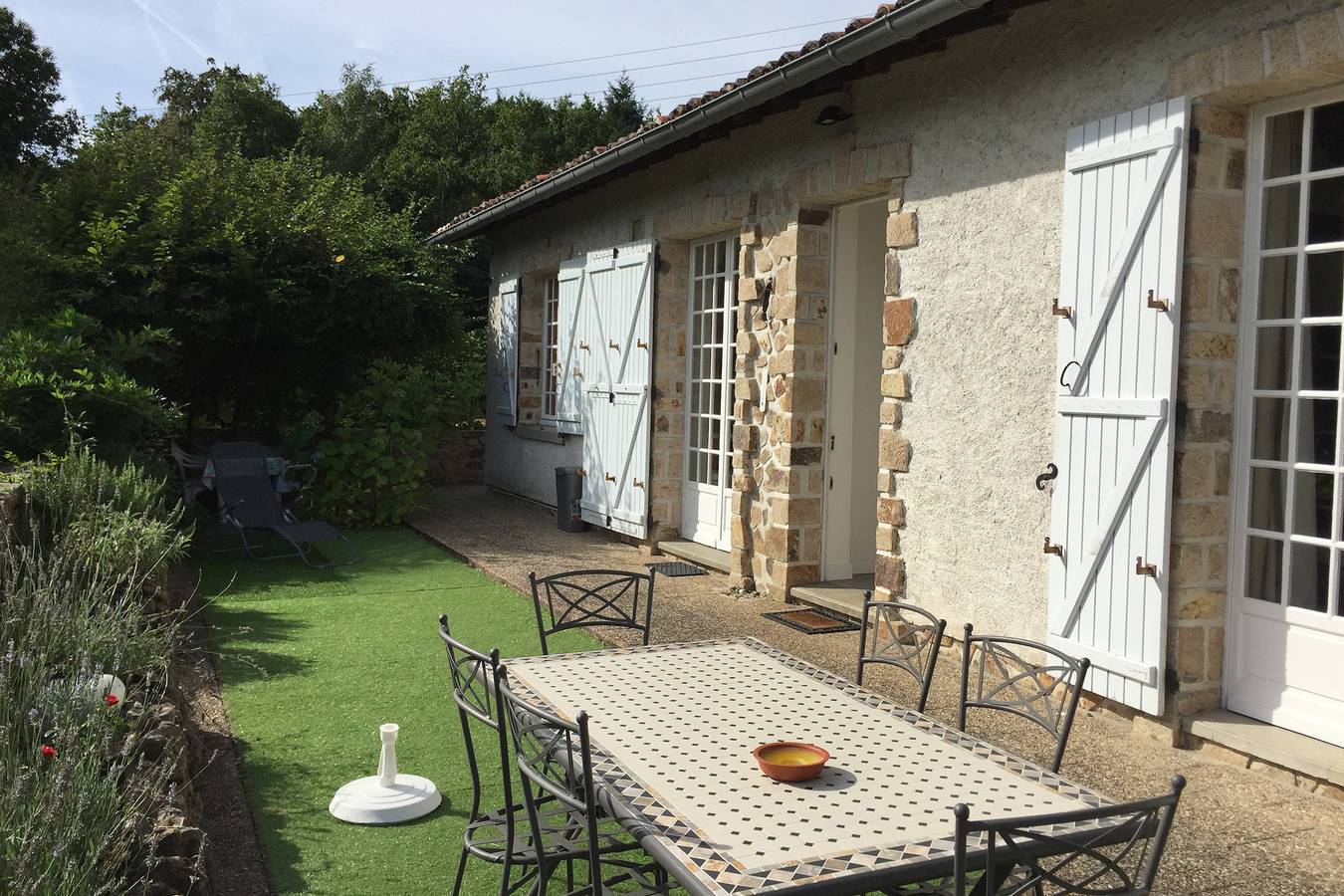 Gîte pour 5 personnes avec piscine in Saint-Laurent-sur-Gorre, Parc naturel régional Périgord-Limousin