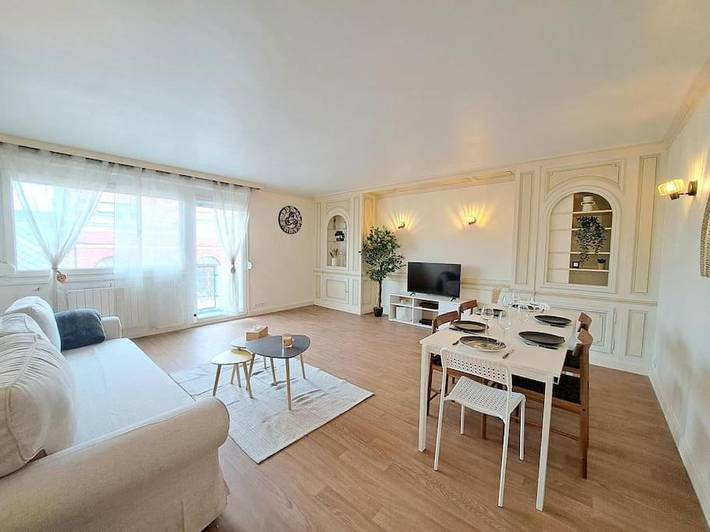 Appartement de vacances pour 6 personnes, avec Balcon et Vue