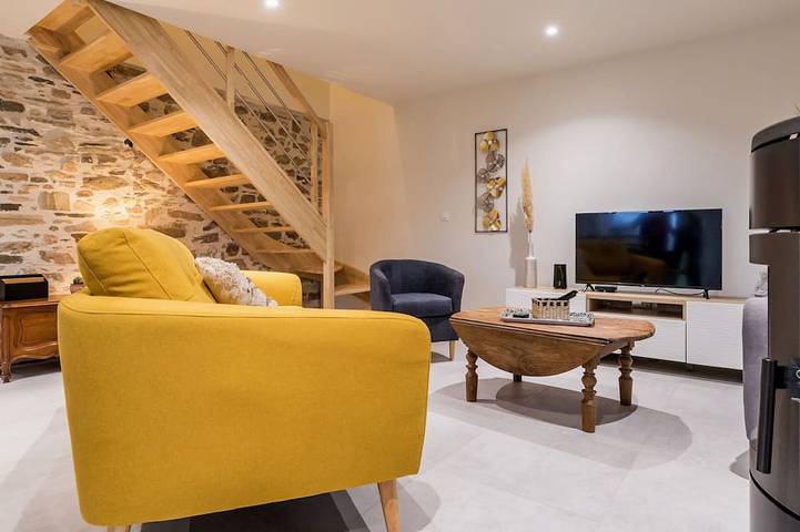 Gîte pour 6 personnes, avec jardin à Nort-sur-Erdre