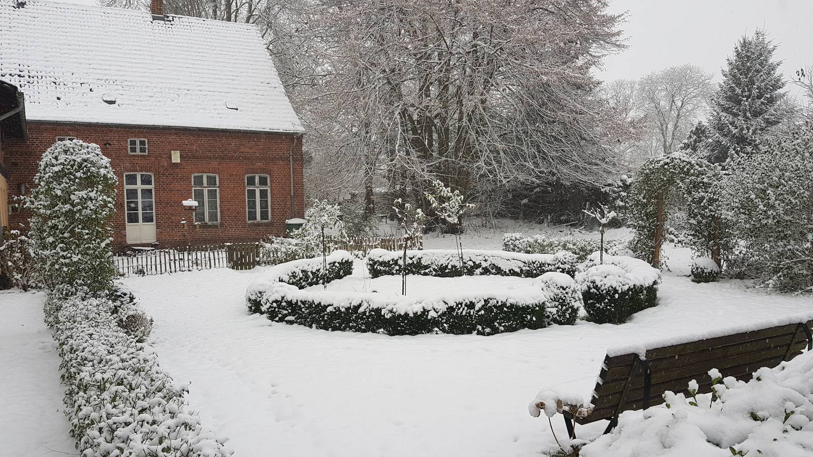 Ganze Ferienwohnung, Oberstübchen im Alten Pfarrhof in Behren-Lübchin, Mecklenburgische Ostseeküste