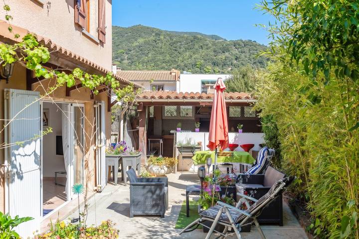 Appartement de vacances pour 2 personnes, avec Terrasse et Jardin à Arles-sur-Tech