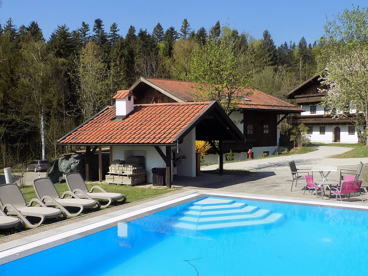 Ganze Ferienwohnung, Ferienwohnung Hauzenberg Blick in Hauzenberg, Passauer Land