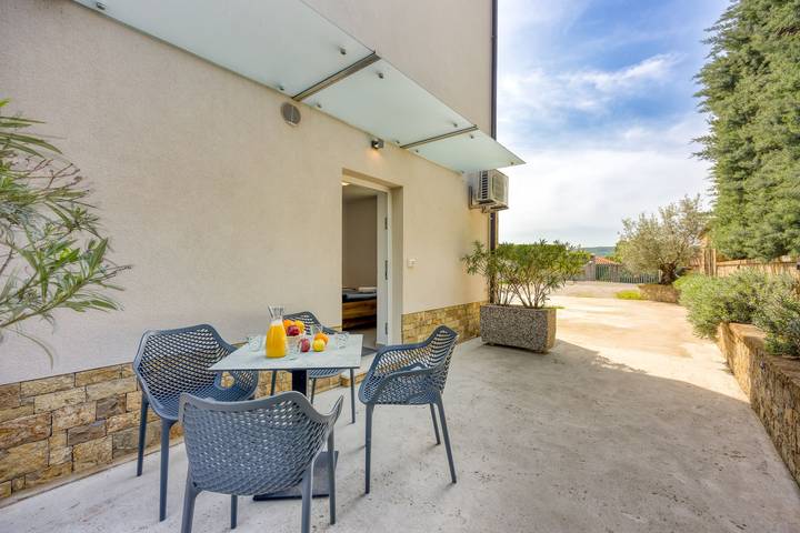 Apartament wakacyjny dla 4 osób, z taras, Dla rodziny w Koper