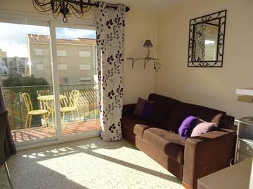 Gîte pour 2 personnes, avec terrasse à Canet-en-Roussillon