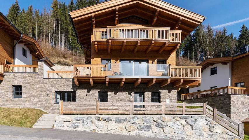 Ferienhaus für 9 Personen, mit Balkon und Sauna in Mühlbach am Hochkönig