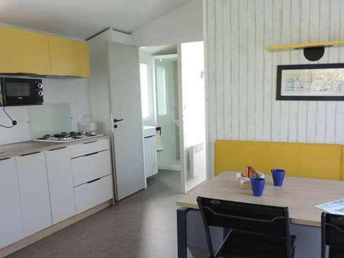 Camping L'Escapade - Mobilheim 4 personen - Pazifik in Cahagnolles, Bayeux und Umgebung