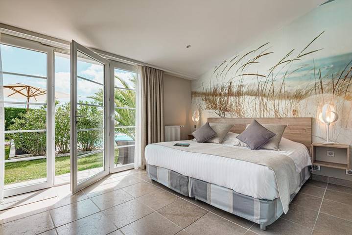 Chambre d’hôte pour 2 personnes, avec piscine et jardin
