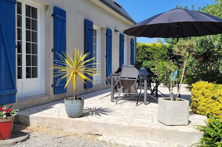 Maison de vacances pour 6 personnes, avec jardin et terrasse à Plomodiern