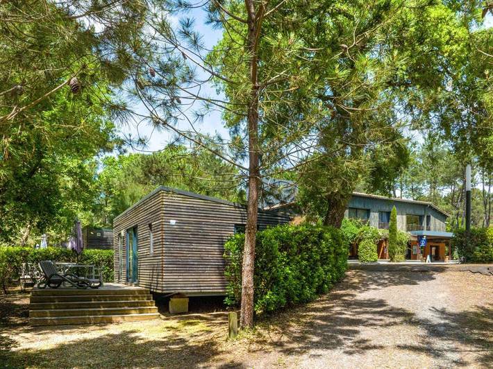 Camping pour 4 personnes, avec piscine et jardin, animaux acceptés à Seignosse - 4