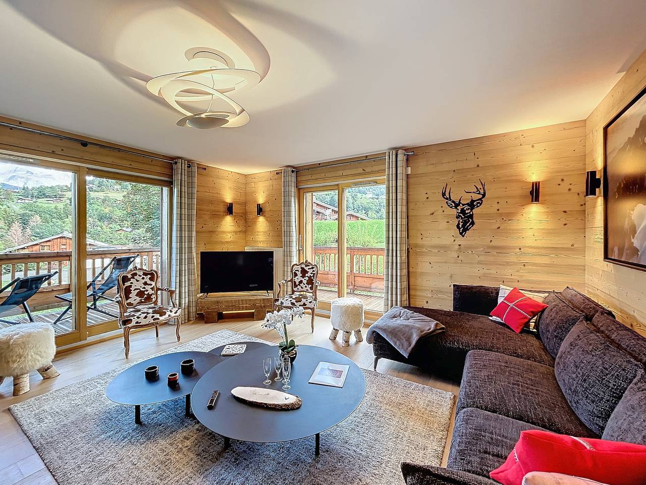 Chalet pour 9 Personnes dans Combloux, Pays du Mont-Blanc