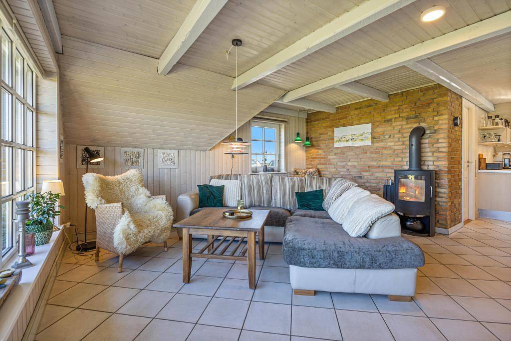 Strandnahes Ferienhaus mit Panoramablick  in Søndervig, Holmsland Klit