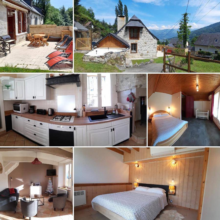 Grange de la Hulotte, gîte 3 étoiles in Arras-en-Lavedan, Parc national des Pyrénées