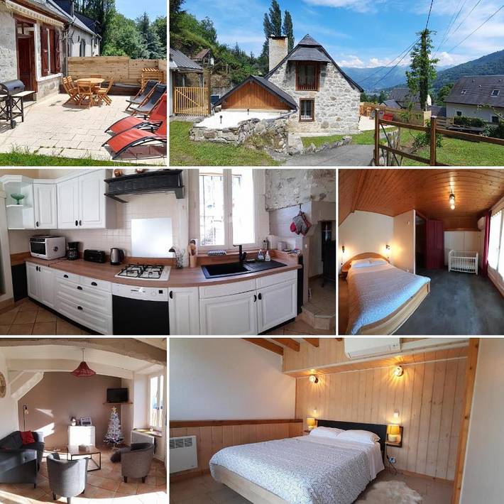 Location de vacances pour 6 personnes, avec Balcon et Terrasse ainsi que Jardin et Vue sur le lac à Arras-en-Lavedan - 3