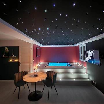 Gîte pour 2 personnes, avec terrasse et jacuzzi à Lignières-de-Touraine
