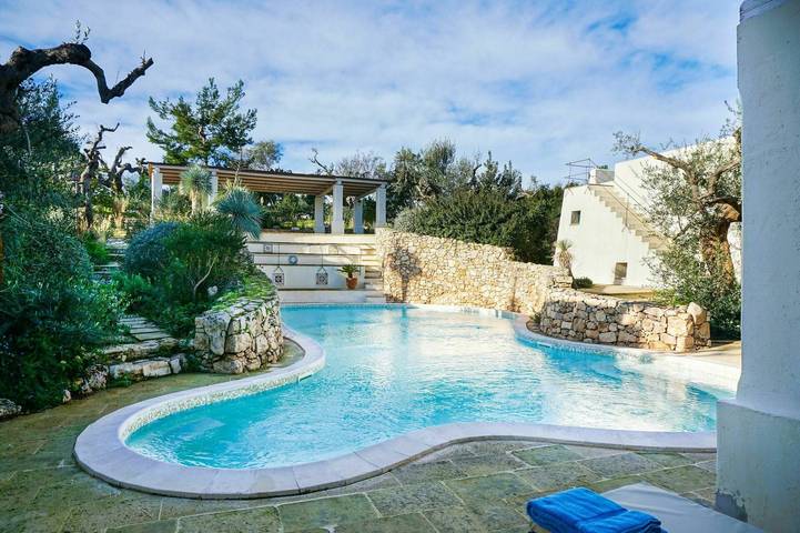 Tia Trullo - Pool Studio in Racale, Golfo di Taranto
