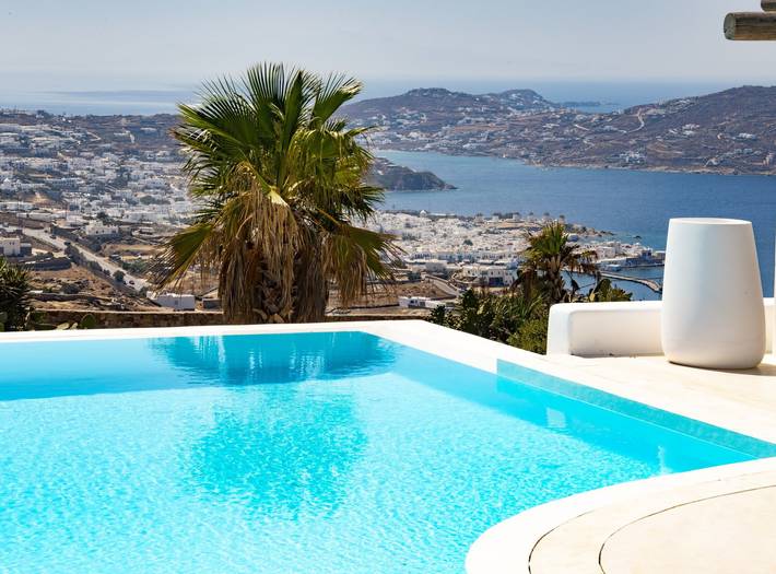 Villa für 16 Personen, mit Terrasse auf Mykonos