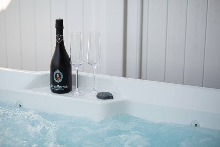 Ferienhaus für 5 Personen, mit Whirlpool und Terrasse sowie Pool und Sauna in Bojendorf