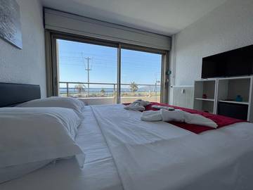 Gîte pour 4 personnes, avec vue ainsi que balcon et jardin dans Cannes La Bocca