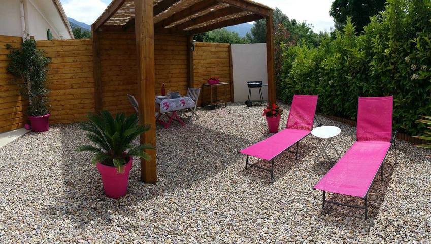 Gîte pour 2 personnes, avec Terrasse à Patrimonio