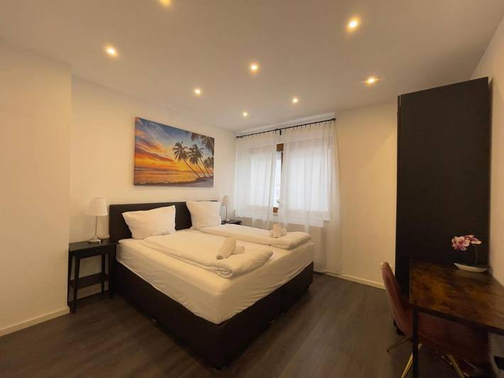Ferienwohnung für 8 Personen, mit Balkon und Ausblick in Geisenheim