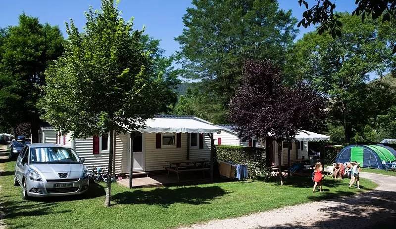 Camping für 4 Personen, mit Ausblick und Pool sowie Terrasse in den Cevennen - 2