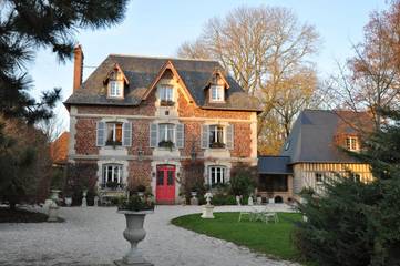 Cottage pour 2 personnes, avec jardin à Tourgéville
