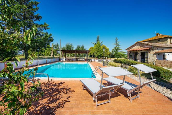 Apartamento de vacaciones para 6 personas, con piscina y jardín - 1