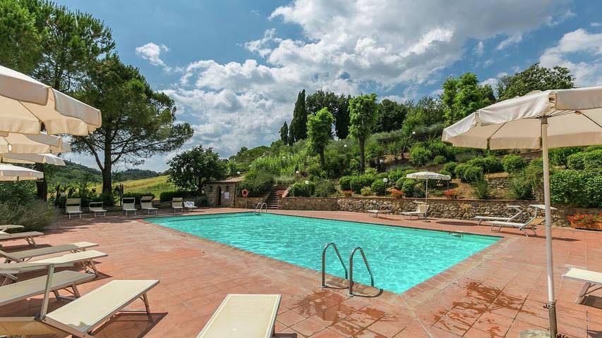 Ferienhaus für 8 Personen, mit Garten und Pool, mit Haustier in Siena - 2