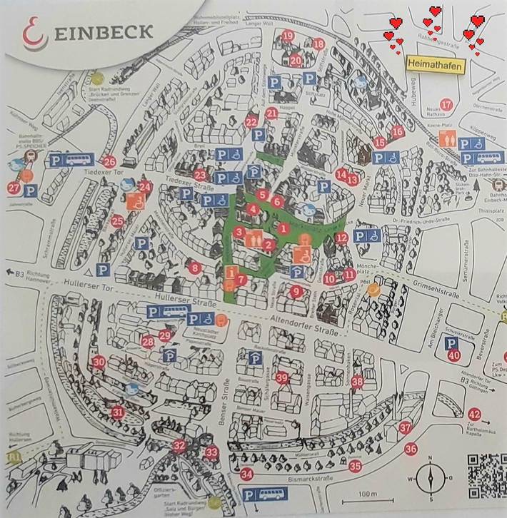 Ferienwohnung für 2 Personen, mit Terrasse in Einbeck - 3