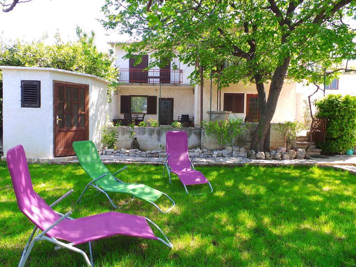 Ferienwohnung für 4 Personen, mit Garten, mit Haustier in Pjescana Uvala