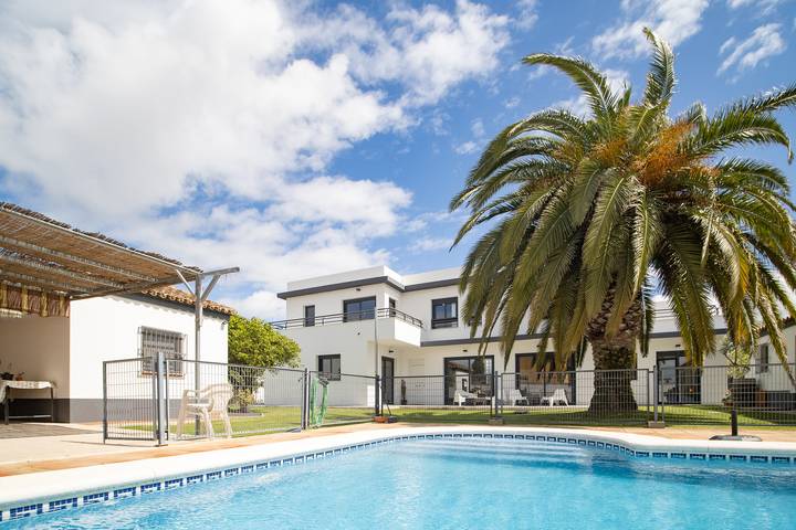 Casa para 9 personas, con jardín, Familias con niños en Sanlúcar de Barrameda
