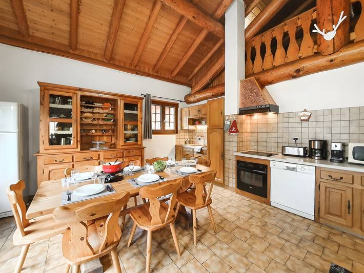 Chalet pour 8 personnes, avec balcon dans Val-Cenis - 3