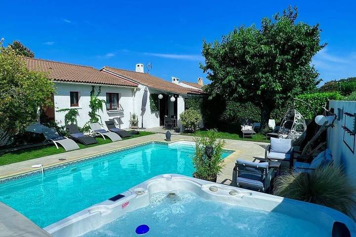 Ferienhaus für 8 Personen, mit Garten und Whirlpool, mit Haustier - 1