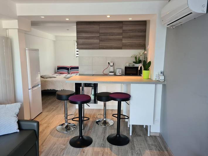 Appartement de vacances pour 4 personnes, avec jardin et vue