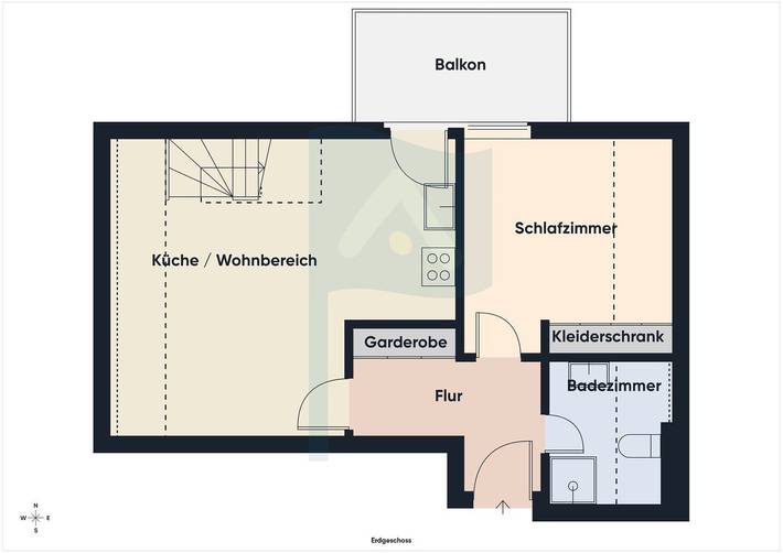 Ganze Wohnung, Keine 5 Minuten vom Strand entfernt in Nordfriesische Inseln (Schleswig-Holstein) (Schleswig-Holstein), Wyk auf Föhr