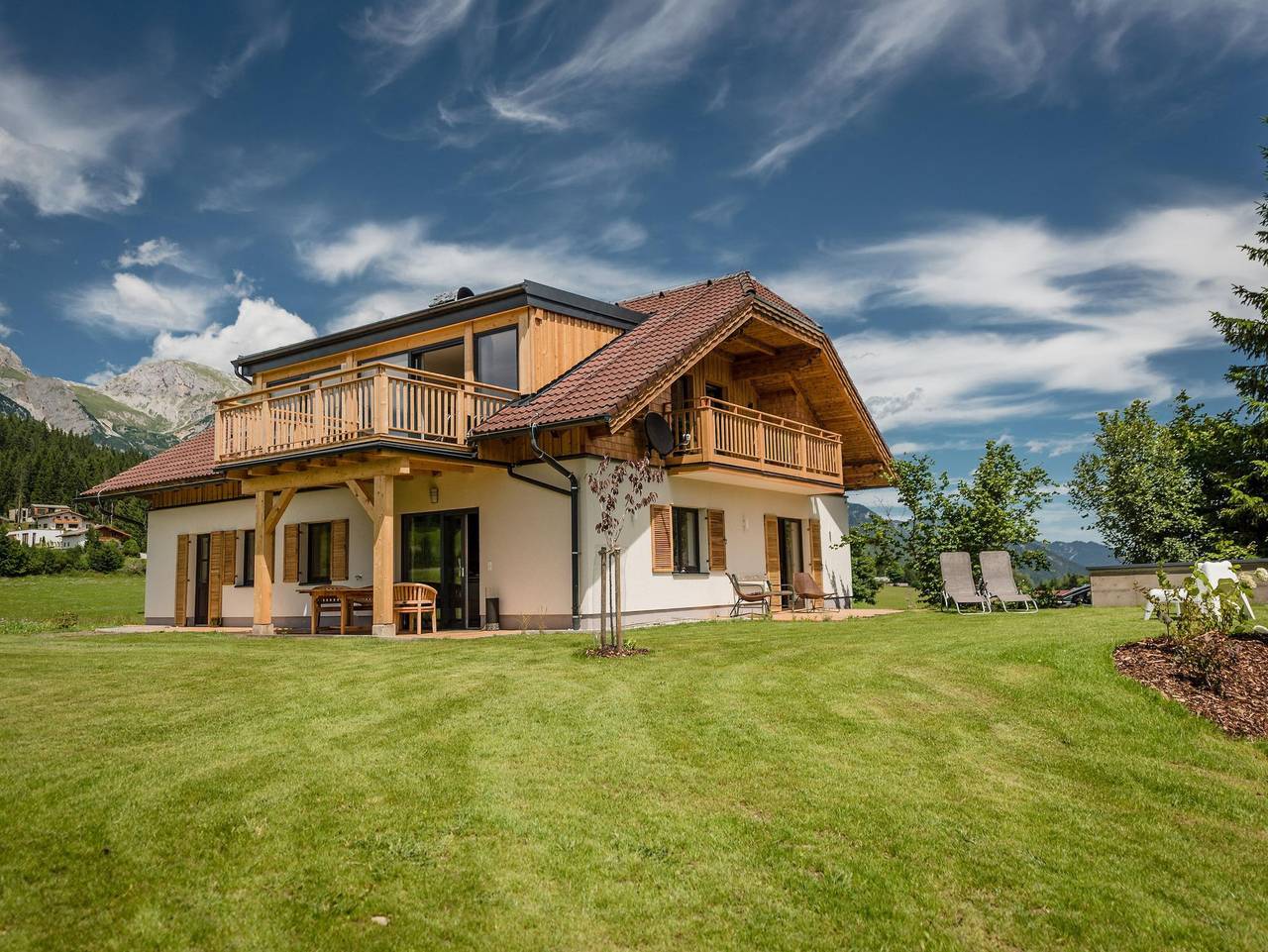 Ganze Ferienwohnung, Naturchalet Höflehner - Ferienwohnung Himmel, 2x Bad, Wc, 2 Schlafräume in Ramsau am Dachstein, Schladming-Dachstein