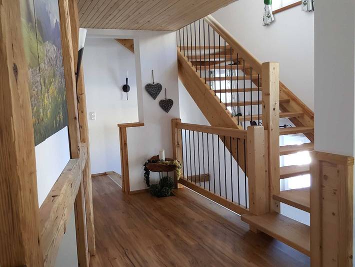 Ferienwohnung für 4 Personen, mit Garten und Ausblick sowie Balkon in Grän - 2