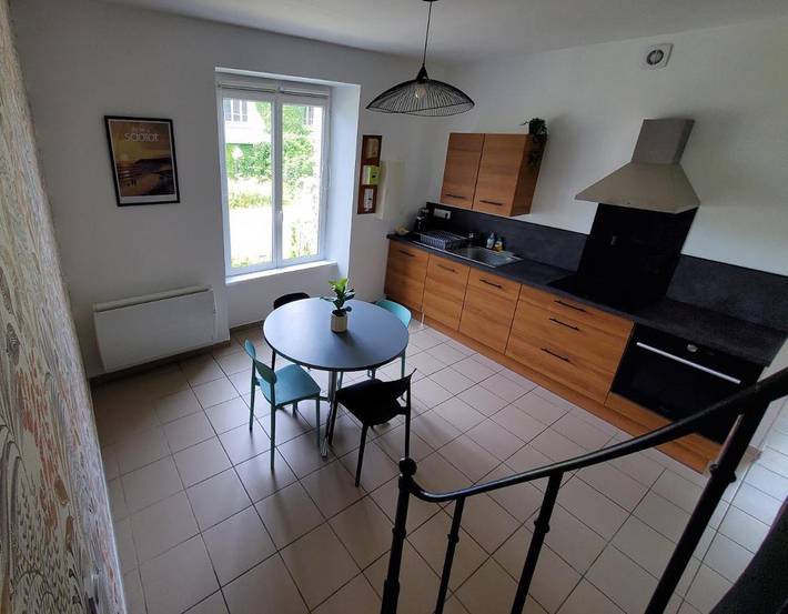 Location de vacances pour 7 personnes, avec vue ainsi que jardin et terrasse, animaux acceptés à Flamanville - 4