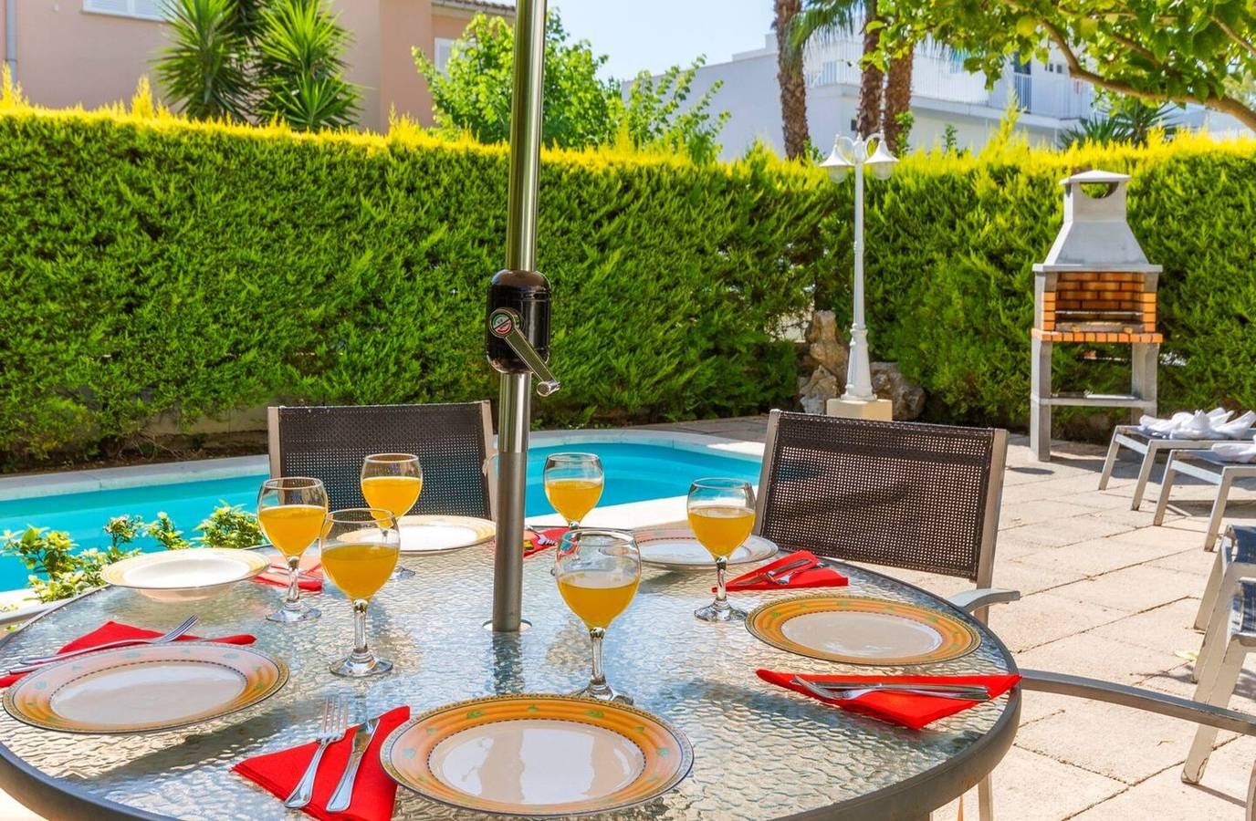 Holiday Home 'Playamar' with Mountain View, Wi-Fi and Air Conditioning in Port d'Alcúdia, Alcúdia