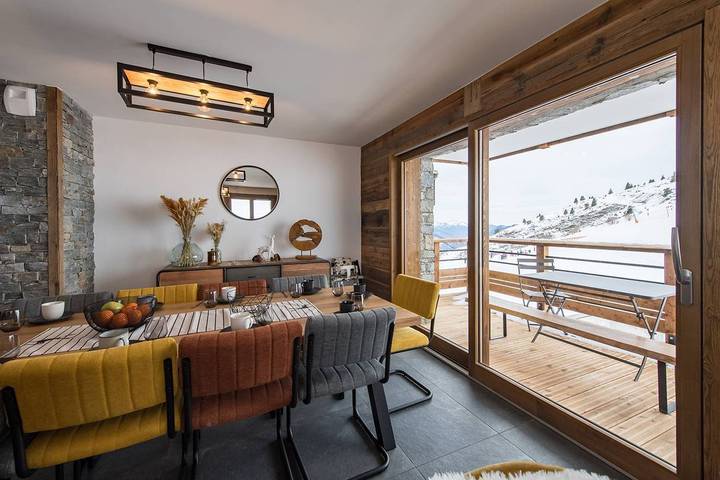 Gîte pour 12 personnes, avec balcon à Valmeinier - 2