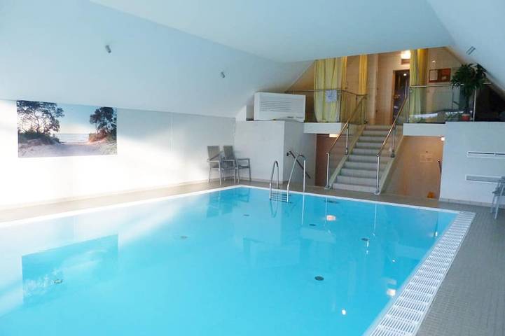 Ferienwohnung für 4 Personen, mit Terrasse und Garten sowie Pool und Sauna in Dassow