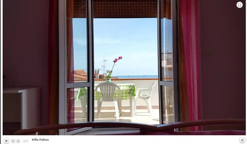 B&b per 4 persone, con panorama e terrazza in Marina di Camerota